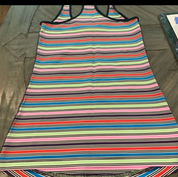 lululemon athletica Tops - Lululemon seawheeze stripe racerback lululemon athletica Tops - Lululemon seawheeze stripe racerback